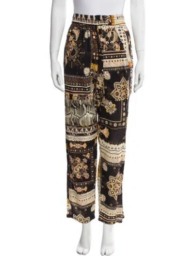Pre-owned Isabel Marant Printed Straight Leg Pants W/ Tags