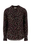 Isabel Marant Rusak Polka Dot Silk-blend Blouse In Multi
