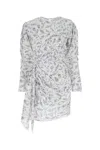 Isabel Marant Printed Viscose Dolce Dress In Multicolor