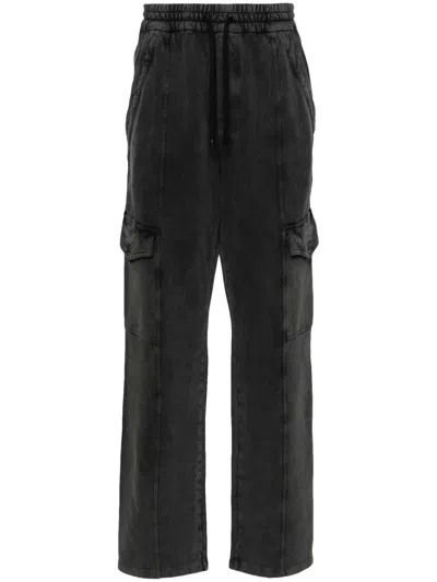 Isabel Marant Pryam Cotton Track Pants In Grey