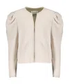 Isabel Marant Puff-sleeve Jacket In White