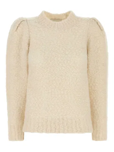 ISABEL MARANT PUFF-SLEEVE SWEATER