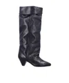 Isabel Marant Elita Knee-high Cone Heel Boots