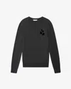 Isabel Marant Antea Logo-detail Pullover In Black