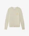 Isabel Marant Antea Logo-detail Pullover In Brown