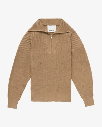 Isabel Marant Benny Sweater In Brown