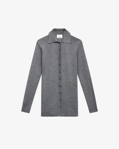 Isabel Marant Pullover Elvira In Medium Gray