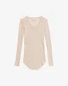 Isabel Marant Idite Sweater In Neutral