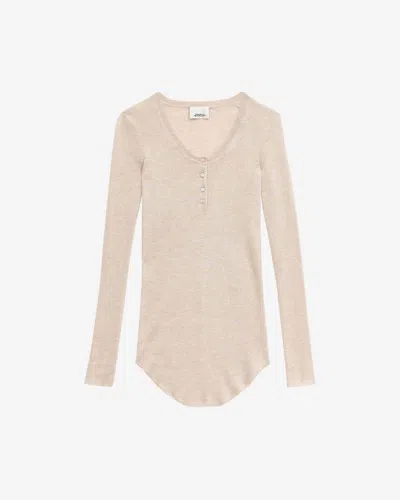 Isabel Marant Idite Sweater In Neutral