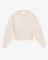 Isabel Marant Leandra Sweater In Light Beige