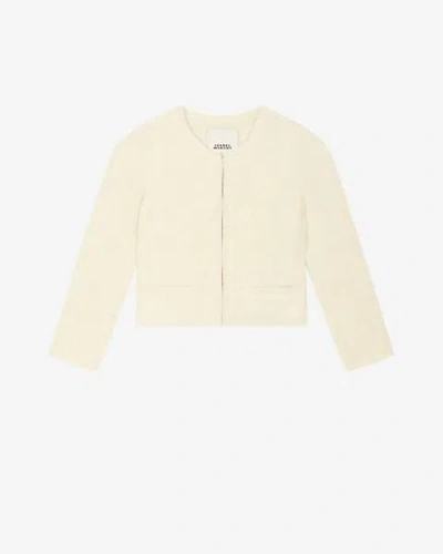 Isabel Marant Pully Jacket In Ecru