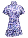Isabel Marant Flower Printed Blouse In Purple