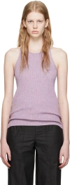 Isabel Marant Ribbed-knit Top In 86lc Lilac