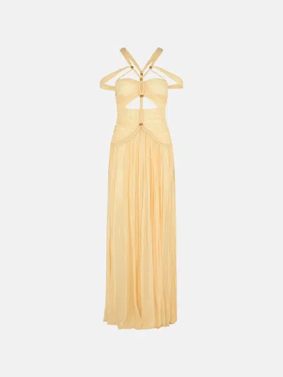 Isabel Marant 'rafael' Beige Silk Dress