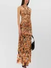 Isabel Marant "rafael" Halter Neck Maxi Dress