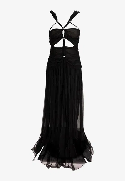 Isabel Marant Rafael Silk Strappy Maxi Dress