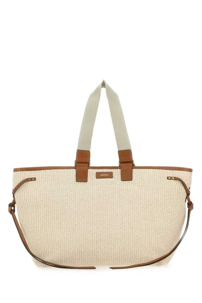 Isabel Marant Raffia Wardy Travel Bag