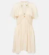 Isabel Marant Knee Length Dress Featuring Braided Detailing In Yellow