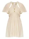 Isabel Marant Randalia Mini Dress In Neutrals