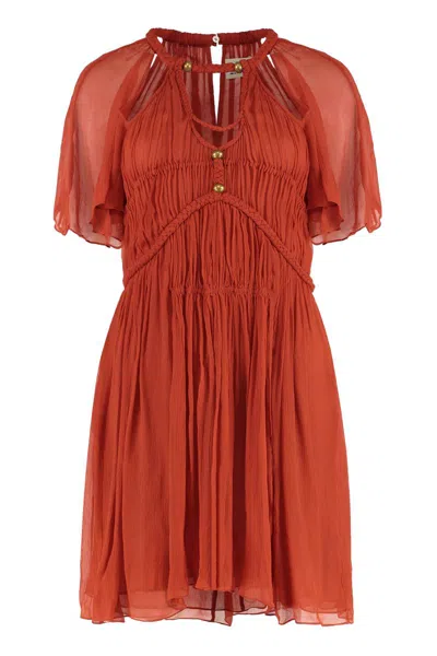ISABEL MARANT ISABEL MARANT RANDALIA SILK MINI DRESS