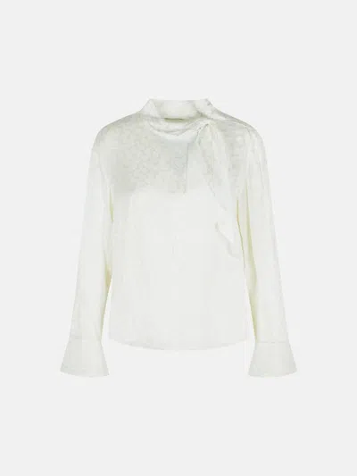 Isabel Marant 'raphaella Blouse In Silk And White Viscose
