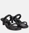 Isabel Marant Raree Leather Sandals In Black