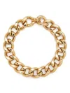 Isabel Marant Links Chunky Chain Collar Necklace In Gold