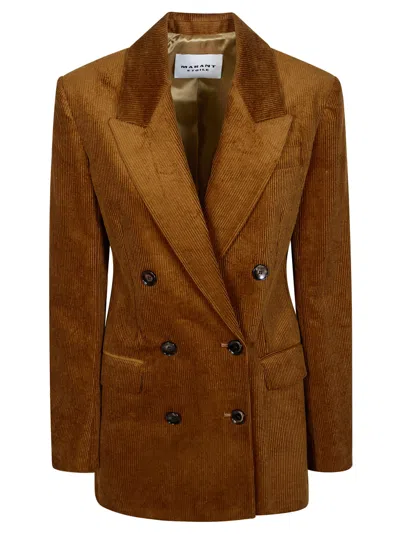 Isabel Marant Rasma Mini Jacket For Women In Brown