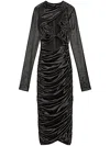 Isabel Marant Rayana Midi Dress In Black