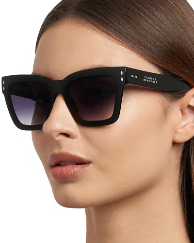 ISABEL MARANT RECTANGLE SUNGLASSES, 53MM