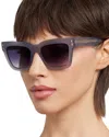 ISABEL MARANT RECTANGLE SUNGLASSES, 53MM