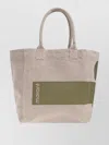 Isabel Marant Rectangular Beach Bag Top Handles Carry In Gray