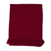 Isabel Marant Rectangular Cotton Scarf In Red
