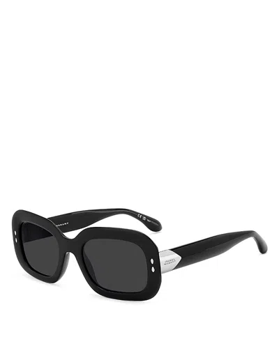 ISABEL MARANT RECTANGULAR SUNGLASSES, 53MM