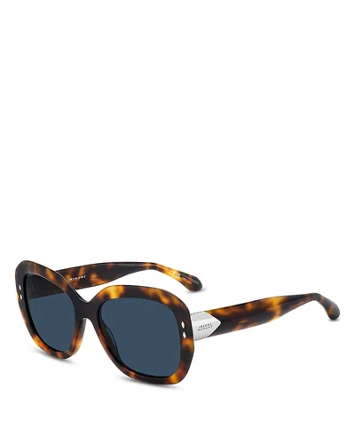ISABEL MARANT RECTANGULAR SUNGLASSES, 55MM