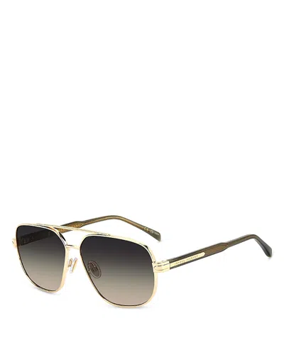Isabel Marant Rectangular Sunglasses, 59mm In Gold