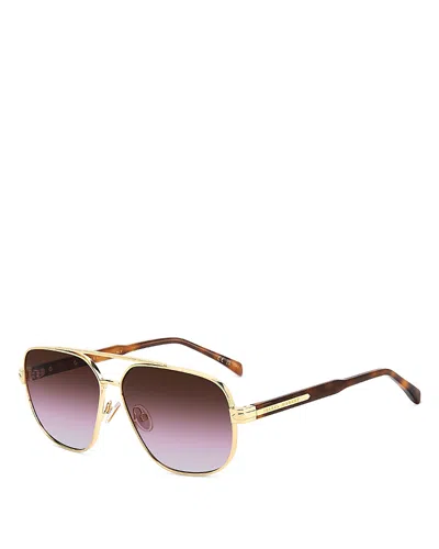 Isabel Marant Rectangular Sunglasses, 59mm In Gold