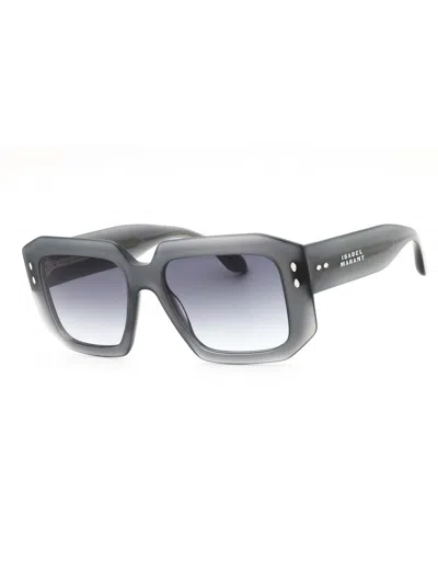 Isabel Marant Rectangular Women's Mini Sunglasses In Purple
