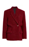Isabel Marant Gallie Coat In Red
