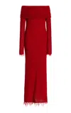 Isabel Marant Ormany Maxi Dress In Red