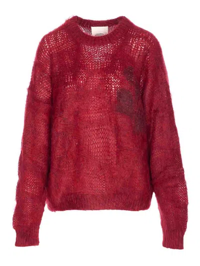 Isabel Marant Red Mirella Sweater