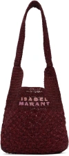 ISABEL MARANT RED PRAIA SMALL TOTE