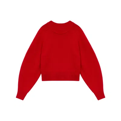 ISABEL MARANT RED SWEATERS