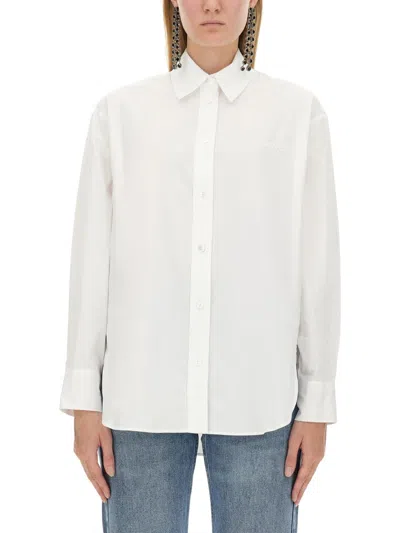 Isabel Marant Regular Fit Cotton Shirt In White