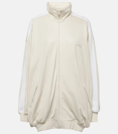 Isabel Marant Rejane Jersey Jacket In Beige