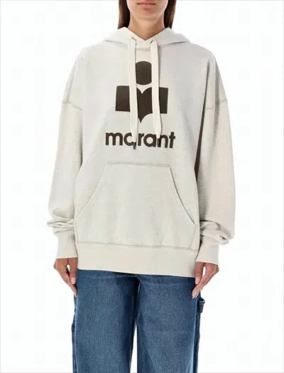 ISABEL MARANT RELAXED-FIT GRAPHIC HOODED SWEATSHIRT
