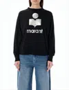 Isabel Marant Relaxed Fit Long-sleeve Linen Top In Black