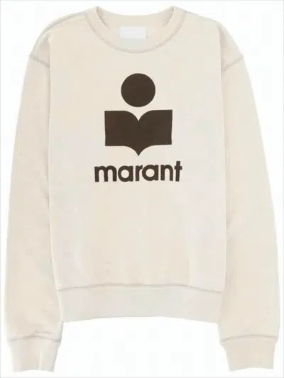 Isabel Marant Relaxed Fit Long-sleeve Sweatshirt In Neutral