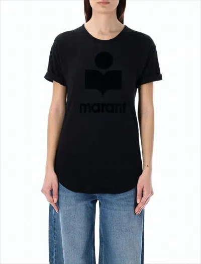 ISABEL MARANT RELAXED-FIT SHORT-SLEEVE T-SHIRT WITH BOLD GRAPHIC