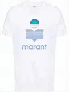 Isabel Marant Relaxed Fit Short-sleeved Graphic T-shirt In White